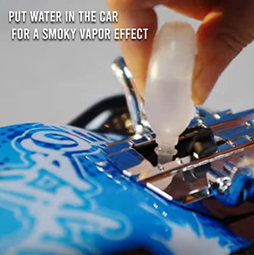 EXOST Samochód zdalnie sterowany - Xmoke 2,4 GHz- Samochód wyścigowy ze zbiornikiem dymu - Zabawka dla dzieci - Od 5 lat - obrazek 8