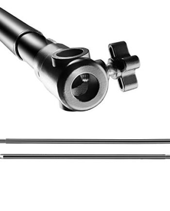 Walimex Teleskopowy drążek 16336 (225-400 cm, teleskopowy drążek poprzeczny Ø ok. 3 cm)