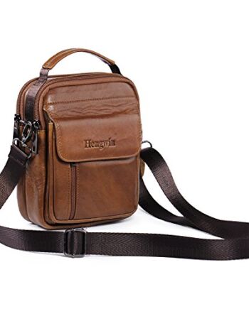 Hengwin Torba na Telefon Crossbody, Mała Torba Podróżna z Prawdziwej S