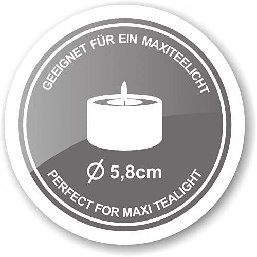 EDZARD Świecznik na świeczki typu tealight Cornelius Pine do podgrzewa - obrazek 4