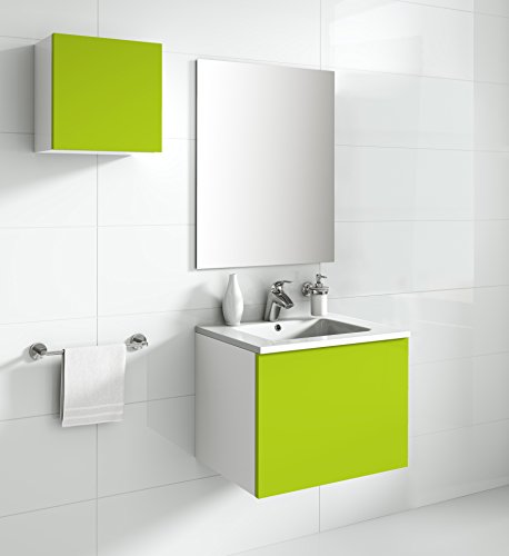 aleghe Eris – zestaw łazienkowy, zielony połysk - obrazek 5