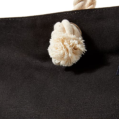 Torba plażowa dla kobiet i mężczyzn, wykonana z wytrzymałego płótna ba - obrazek 4