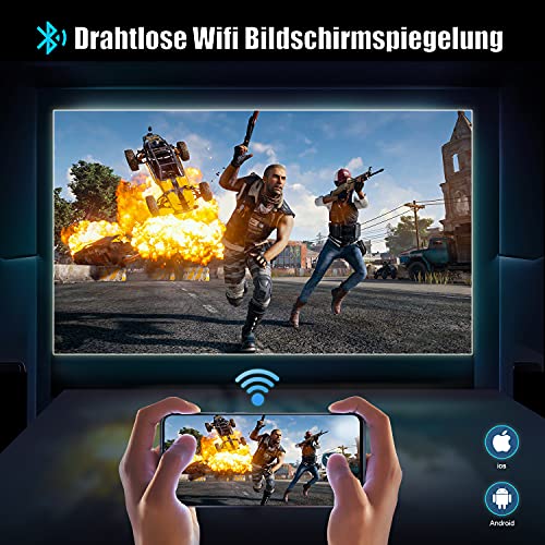 WiMius 7500 L Projektor wideo, Full HD 1080P, WiFi, Bluetooth, 4K - obrazek 7