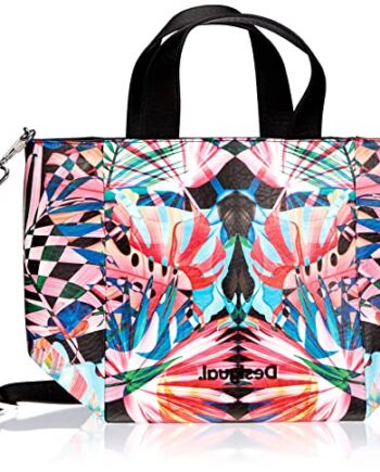 Desigual Damska torba na zakupy BOLS_Virtual PINK ValDIVI Shopping Bag, czerwona, jeden rozmiar