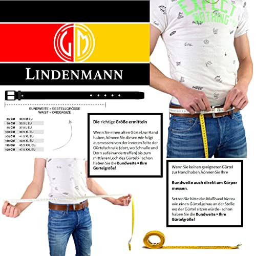 Pierre Cardin Pasek skórzany męski 40 mm szerokości, pasek męski pasek - obrazek 5