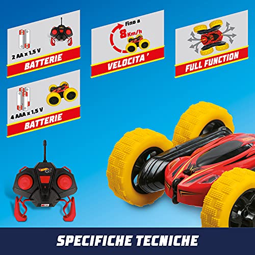 Mondo -63591 Flip Racer Zdalnie sterowany pojazd, Color Livrea Hot Whe - obrazek 3