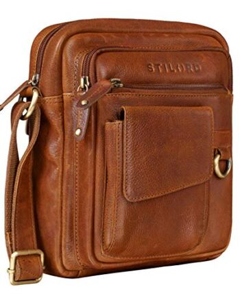 STILORD 'Ryan' Torba na ramiê Mêska skórzana Crossbody Bag Ma³a mêska
