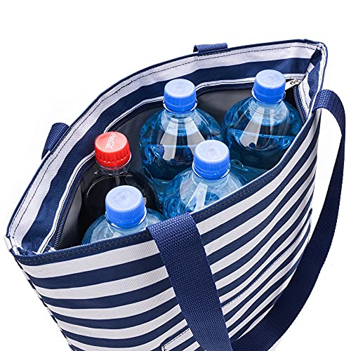 Torba plażowa torebka Na plażę Piknik Shopper bag Miejska Dla kobiet D - obrazek 4