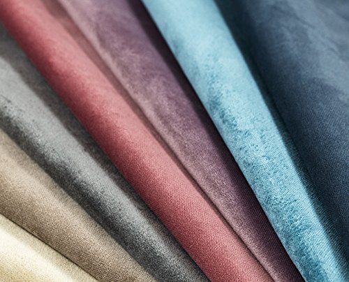 McAlister Textiles Klasyczna matowa aksamitna dekoracyjna poduszka kwadratowa poszewka na poduszkę | luksusowa prosta pluszowa super miękkie szampańskie złoto | 43 cm 17 cali - obrazek 3