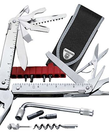 Victorinox Multifunktionswerkzeug SwissTool X Plus (37 Funktionen, Bit