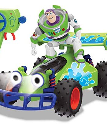 Dickie Toys RC Toy Story Crash Buggy, zdalnie sterowana zabawka Toy Story 4, pojazd Toy Story ze sterowaniem radiowym, dla dzieci od 4 lat