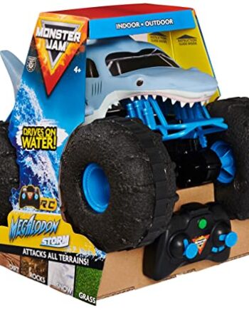 Monster Jam 6056227 Megalodon Storm Zdalnie Sterowany Pojazd, Wielokol