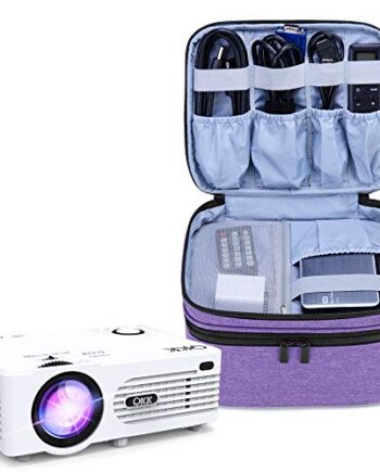 Luxja Torba na projektor mini, torba na projektor, kompatybilna z APEM