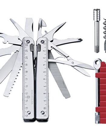 Victorinox Multitool SwissTool X Plus Ratchet in Nylon-Etui (38 Funkti