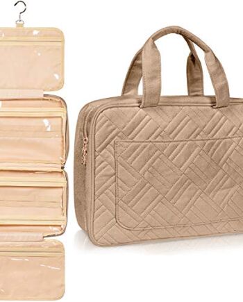 BOACAY Duża Wisząca Kosmetyczka Podróżna dla Kobiet i Dziewcząt, Organ