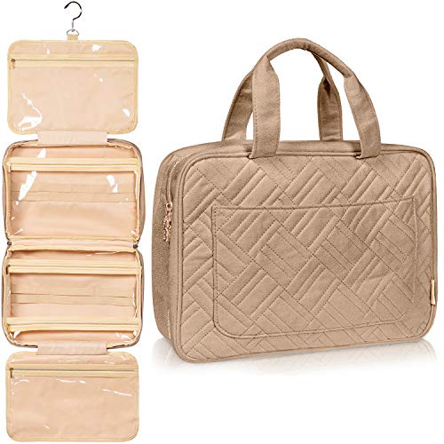 BOACAY Duża Wisząca Kosmetyczka Podróżna dla Kobiet i Dziewcząt, Organ