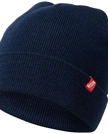 NITRAS 730 Dzianinowa czapka - zimowa czapka dzianinowa dla kobiet i mężczyzn - Przytulnie ciepła