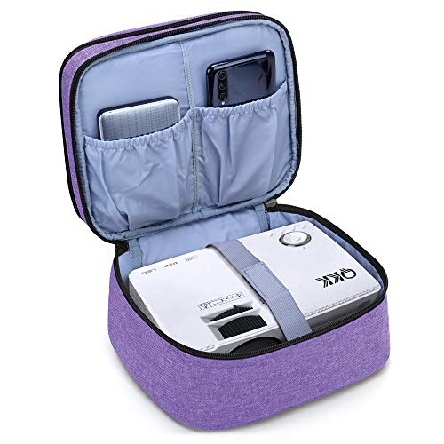 Luxja Torba na projektor mini, torba na projektor, kompatybilna z APEM - obrazek 5