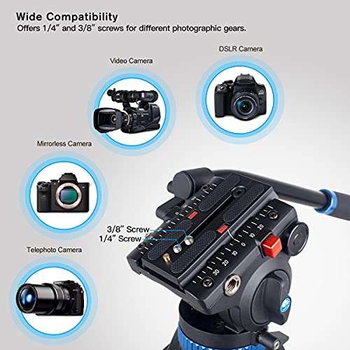 SIRUI SH-25 statyw do broadcastów Starter z wyświetlaczem wideo - obrazek 7