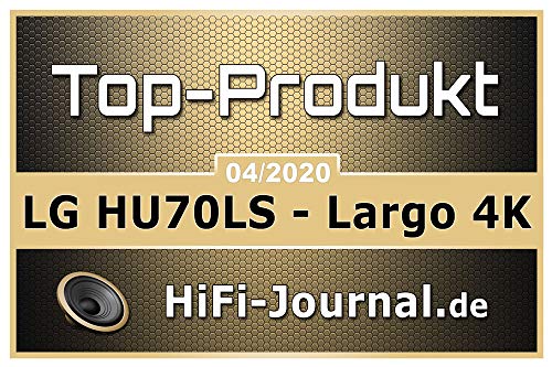 LG HU70LS 140 " Projektor CineBeam LED UHD 4K (1500 Lumenów, HDR10, WebOS 4.5, TruMotion) - obrazek 2