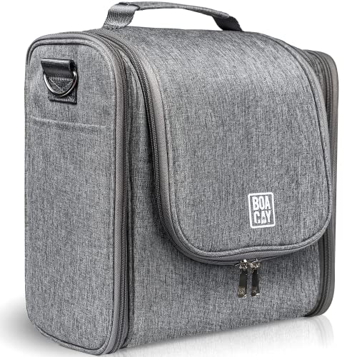 BOACAY Bardzo Duża Wisząca Kosmetyczka Podróżna dla Kobiet i Mężczyzn,