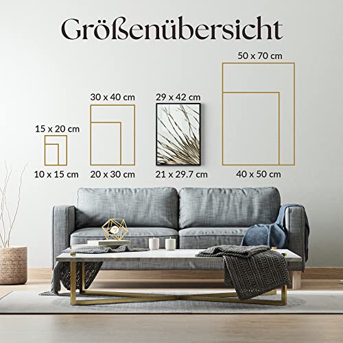 Heimlich® - Ramka na zdjęcia - A3 29,7 x 42 cm, aluminium, czarny, 2 s - obrazek 4