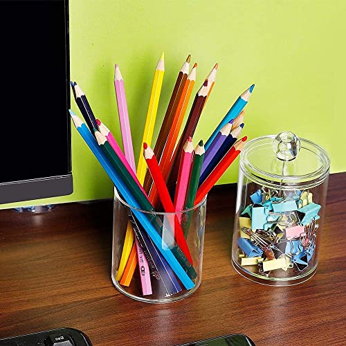 4 uchwyty na patyczki higieniczne, z tworzywa sztucznego, do przechowy - obrazek 2