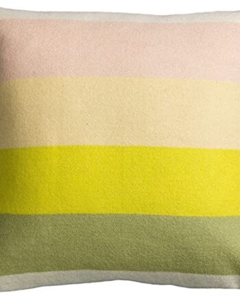 Roros Tweed - Model Asmund Bold - Poduszka we wzorze 104152 fioletowo-żółty