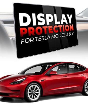 Shop4EV Folia ochronna na ekran Idealnie nadaje się do Tesla Model 3 i Tesla Model Y / 9H Odporna na zarysowania