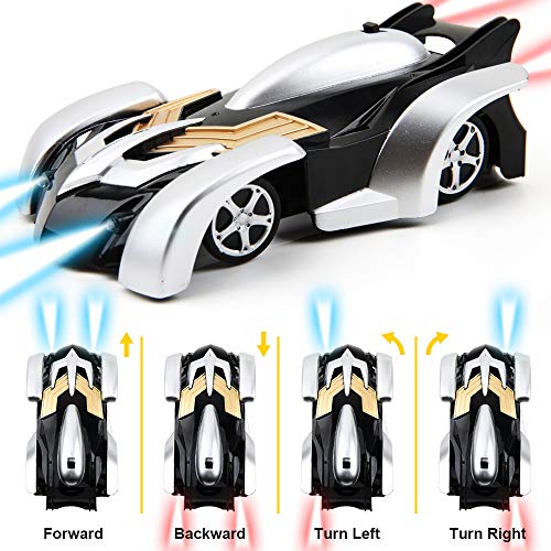 Samochód zdalnie sterowany samochód z funkcją wspinania się na ścianę, podwójny tryb, rotacja 360°, samochód z możliwością ponownego ładowania, zabawka dla dzieci - obrazek 5