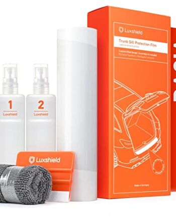 Luxshield Folia ochronna na progu bagażnika do Dacia Lodgy 1 (I) I 2012-2022 - ochrona zderzaka, ochrona przed zadrapaniami, folia ochronna lakieru - przezroczysta