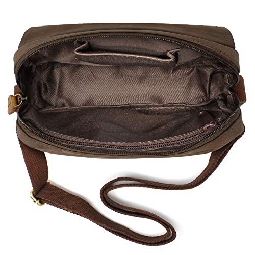 ROYALZ 'Idaho' nowoczesna mała torba na ramię męska skórzana torebka m - obrazek 4