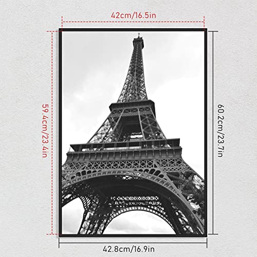 Ramka na zdjęcia w formacie A2, klasyczna, czarna aluminiowa ramka z certyfikatem ze szkłem akrylowym, poziome i pionowe formaty, do dekoracji ścian i domu, zestaw 2 sztuk - obrazek 7