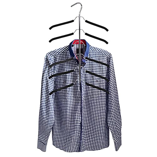 BJARKE Metalowy wieszak na 6 koszul JYSK