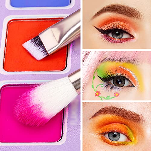 Jessup 25 profesjonalnych pędzli do makijażu, do podkładu, cieni do po - obrazek 7