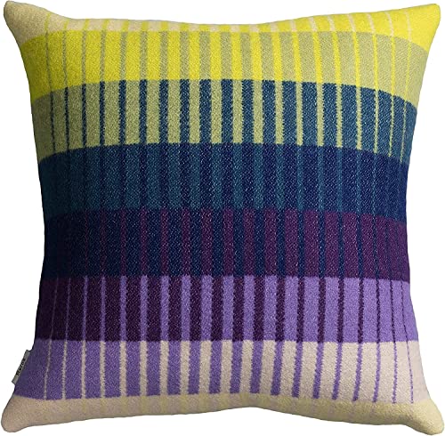 RØROS TWEED - Poduszka Asmund Gradient - poduszka wełniana z norweskiej wełny jagnięcej - projekt Kristine Five Melvær - wymiary poduszki: 50 x 50 cm