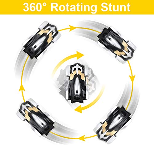 Samochód zdalnie sterowany samochód z funkcją wspinania się na ścianę, podwójny tryb, rotacja 360°, samochód z możliwością ponownego ładowania, zabawka dla dzieci - obrazek 6