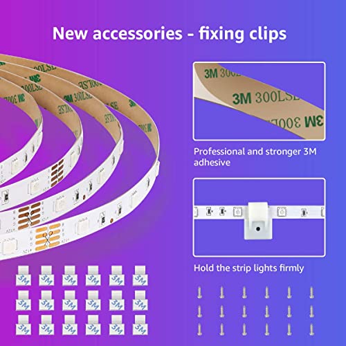 Lepro Taśma LED 20 m (2 x 10 m), łańcuch świetlny z pilotem zdalnego s - obrazek 6