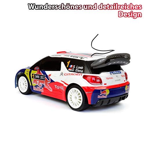 Himoto HSP zdalnie sterowany pojazd licencjonowany RC w oryginalnym wzornictwie WRC Rallye, model Bau skala 1:16, Ready-to-Drive, Auto, Car, kompletny zestaw z pilotem - obrazek 7