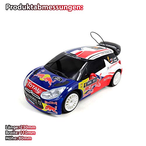 Himoto HSP zdalnie sterowany pojazd licencjonowany RC w oryginalnym wzornictwie WRC Rallye, model Bau skala 1:16, Ready-to-Drive, Auto, Car, kompletny zestaw z pilotem - obrazek 2