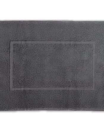 Dywanik łazienkowy 100% bawełna, szary królewski, 50 x 70 cm, bardzo c