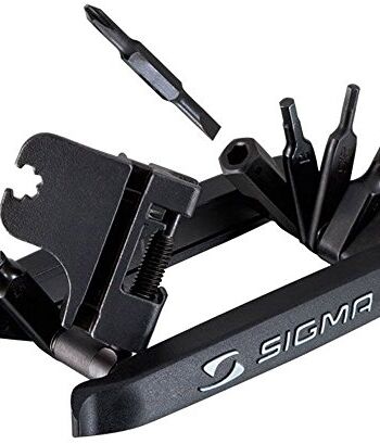 SIGMA SPORT Pocket Tool Medium Multitool 17-częściowy, czarny, 63001