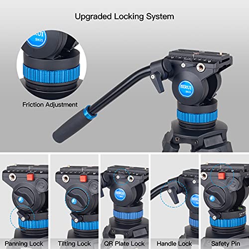 SIRUI SH-25 statyw do broadcastów Starter z wyświetlaczem wideo - obrazek 5