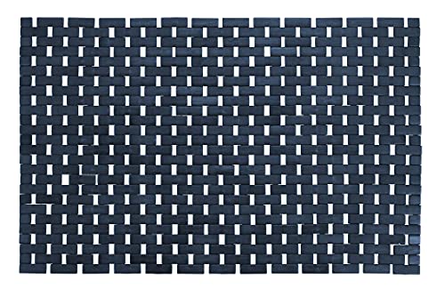 WENKO 22106100 Mata łazienkowa Bamboo White - antypoślizgowy spód, bam