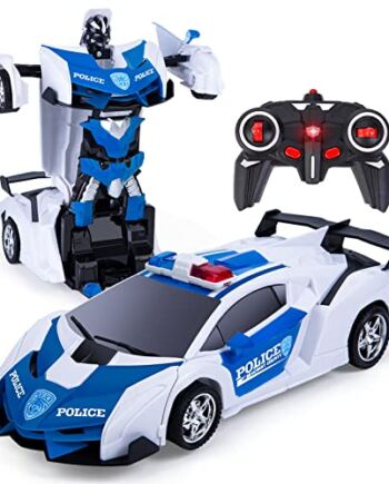 Transformator, zdalnie sterowana zabawka samochodowa dla dzieci, transformator, zabawka dla dzieci w wieku 6, 7, 8, 9, 10, 12 lat