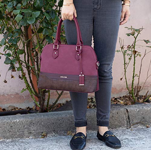 David Jones - Damska Bugatti Torebka - Bowling Torba Skórzana PU - Tot - obrazek 7