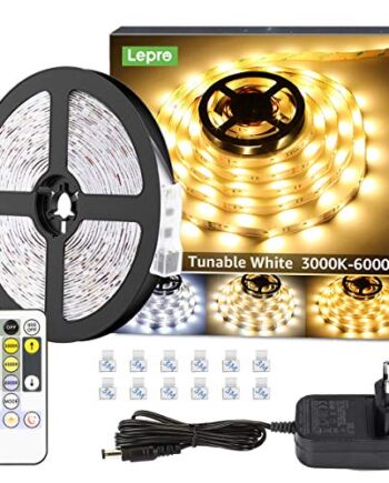 Lepro Taśma LED z możliwością ściemniania, 10 m, 600 diod LED, ciepła