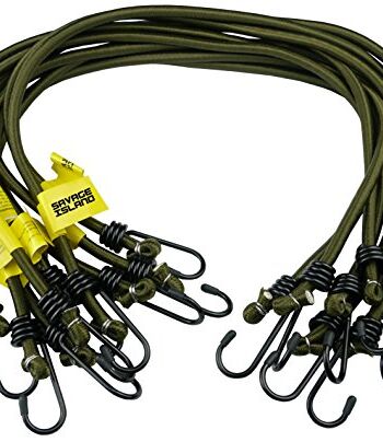 Savage Island 10 Trwałych elastycznych lin Bungee