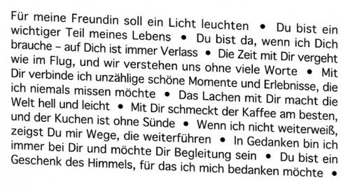 Światło słowa "przyjaciół" świeczka - obrazek 3