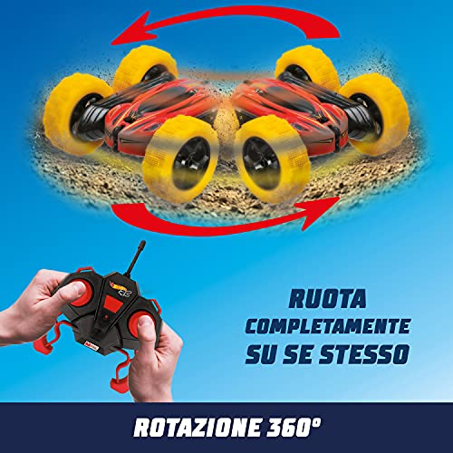 Mondo -63591 Flip Racer Zdalnie sterowany pojazd, Color Livrea Hot Whe - obrazek 7